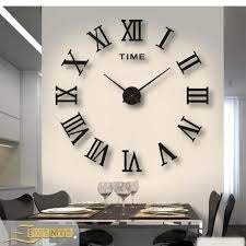 Classical 3D DIY Roman Wall Clock