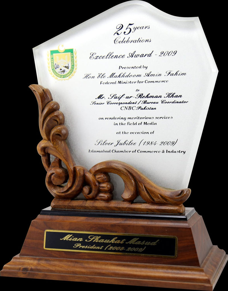 Custom Shield (9x12) - With Gift Box