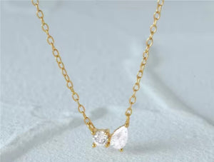BOAKO 925 Sterling Silver Choker Necklaces For Women - Gold