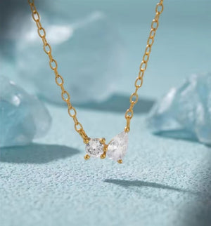 BOAKO 925 Sterling Silver Choker Necklaces For Women - Gold