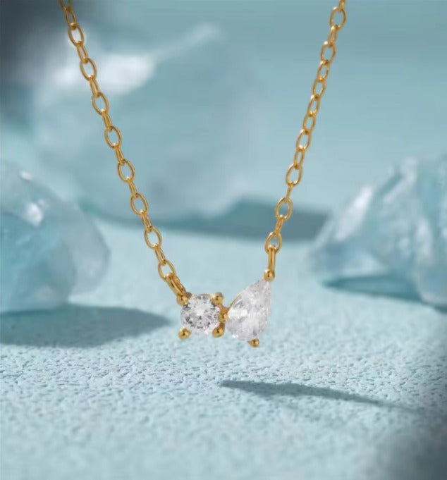 BOAKO 925 Sterling Silver Choker Necklaces For Women - Gold