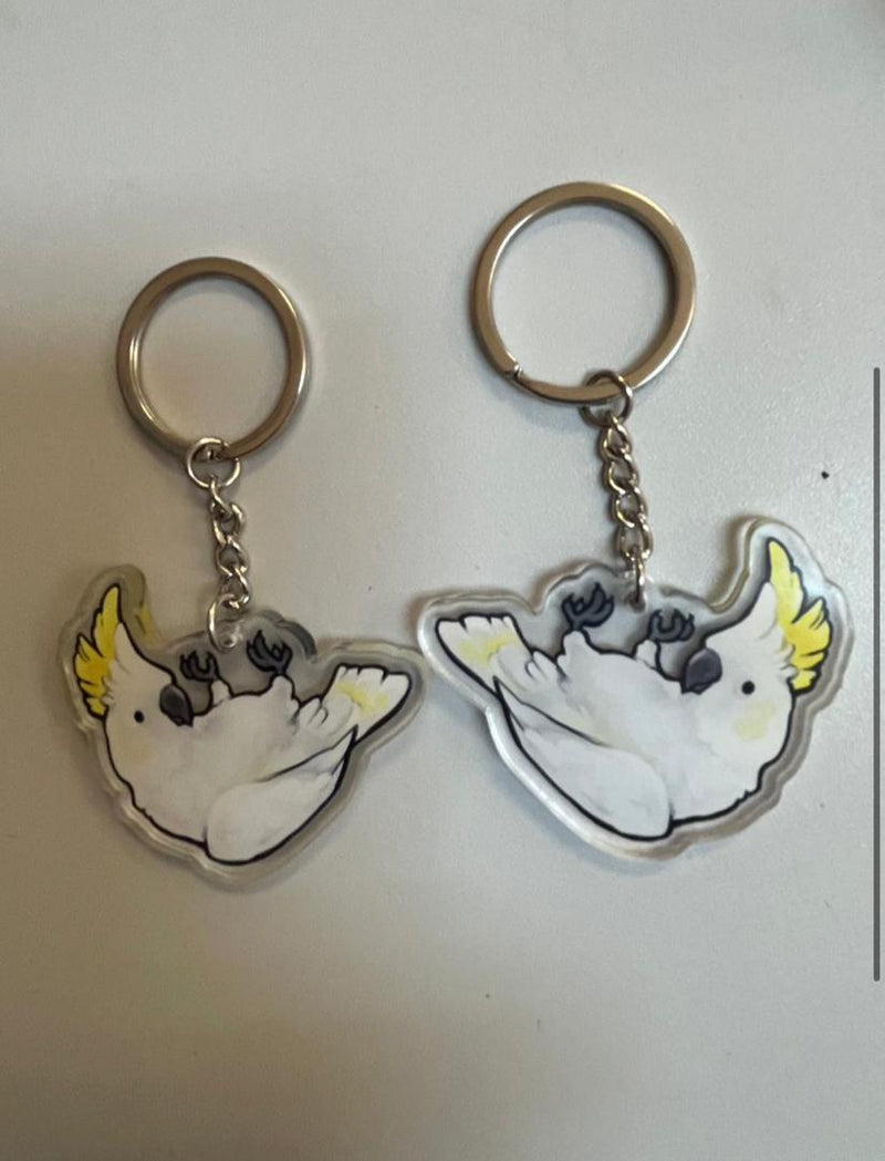Custom Design Acrylic 3D Keychain - UV Printed