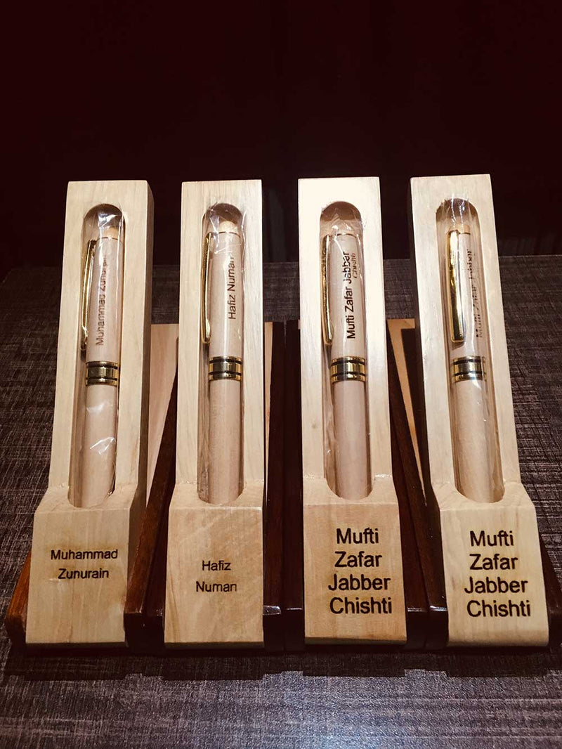 Customized Wooden Pen With Customized Wooden Box