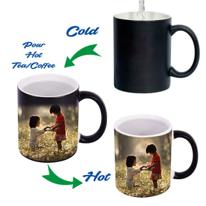 Personalize Magic Mug Customized Text, Pictures Or Graphics