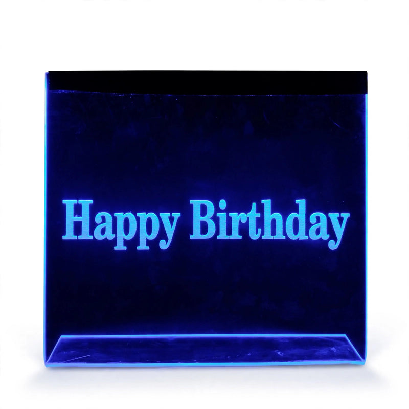Customized LED Birthday Table Frame