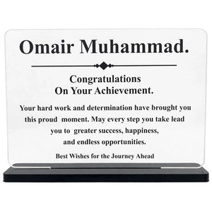 Acrylic Table Frame – UV Printed | Personalized Photo & Custom Design
