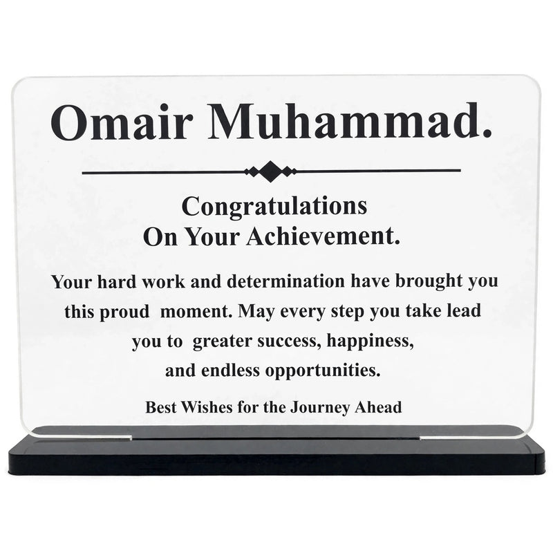 Acrylic Table Frame – UV Printed | Personalized Photo & Custom Design