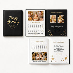 Customized Front And Back 3 Pages Photo Paper Photo Album With Customized Covers - A4