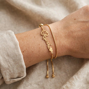 Personalized Ladies Bracelet – Custom Name Engraved | Gift for Her Pakistan
