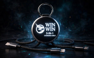 3-in-1 Customized Multifunctional Charging Cable – Personalized Fast Charging Cable