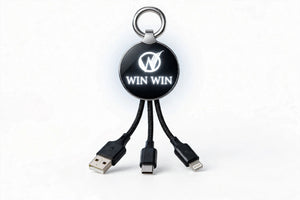 3-in-1 Customized Multifunctional Charging Cable – Personalized Fast Charging Cable