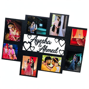 Personalized Picture Wall Frame – Custom Name & Photo | Design Your Own Pakistan