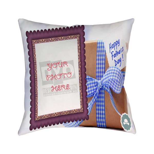 Happy Father's Day Custom Gift Cushion
