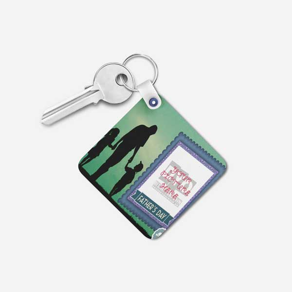 Father's Day Customized Keychain