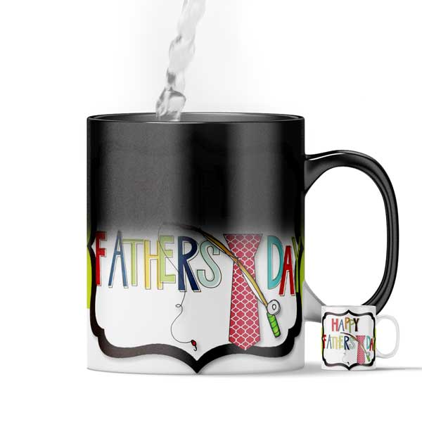 Happy Father's Day Magic Color Changing Gift Mug