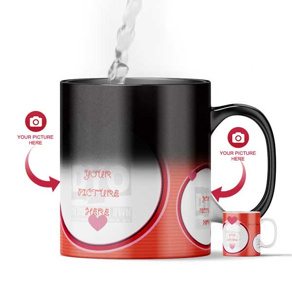 Valentine's Day Magic Color Changing Gift Mug
