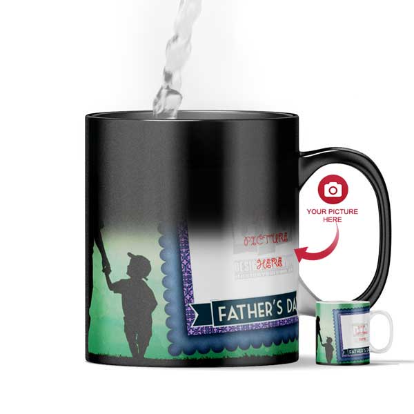 Father's Day Customized Color Changing Gift Magic Mug