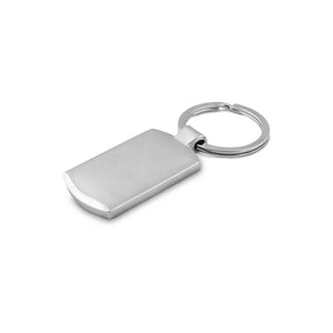 Design your own metal key chain - Rounded Rectangle Design