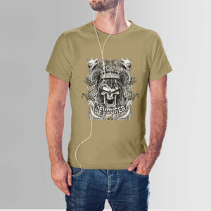 Devourer T-shirt for men with crew neck