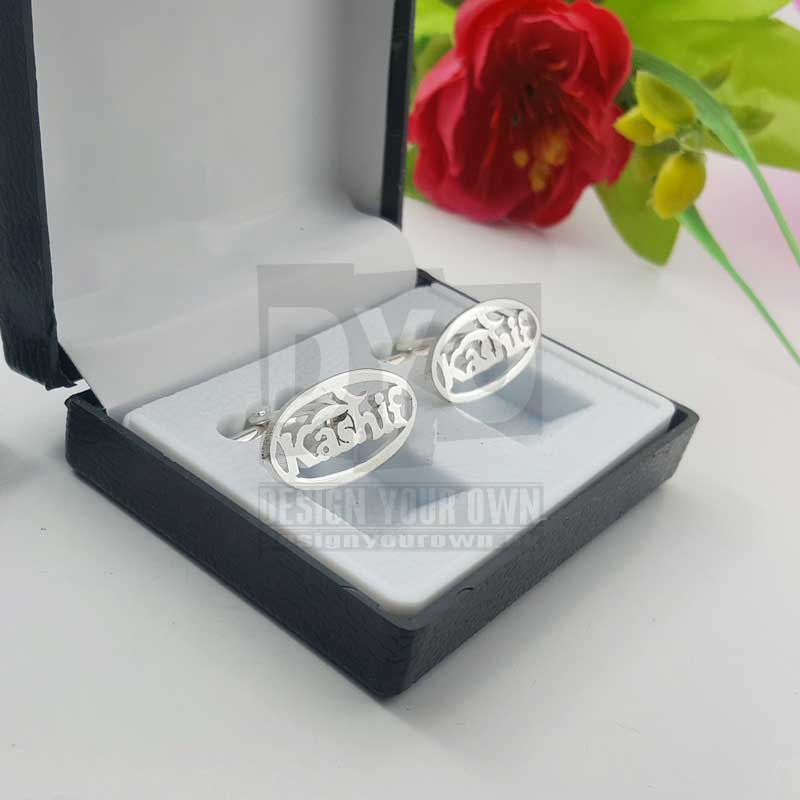 Personalized Name Cufflinks For Men