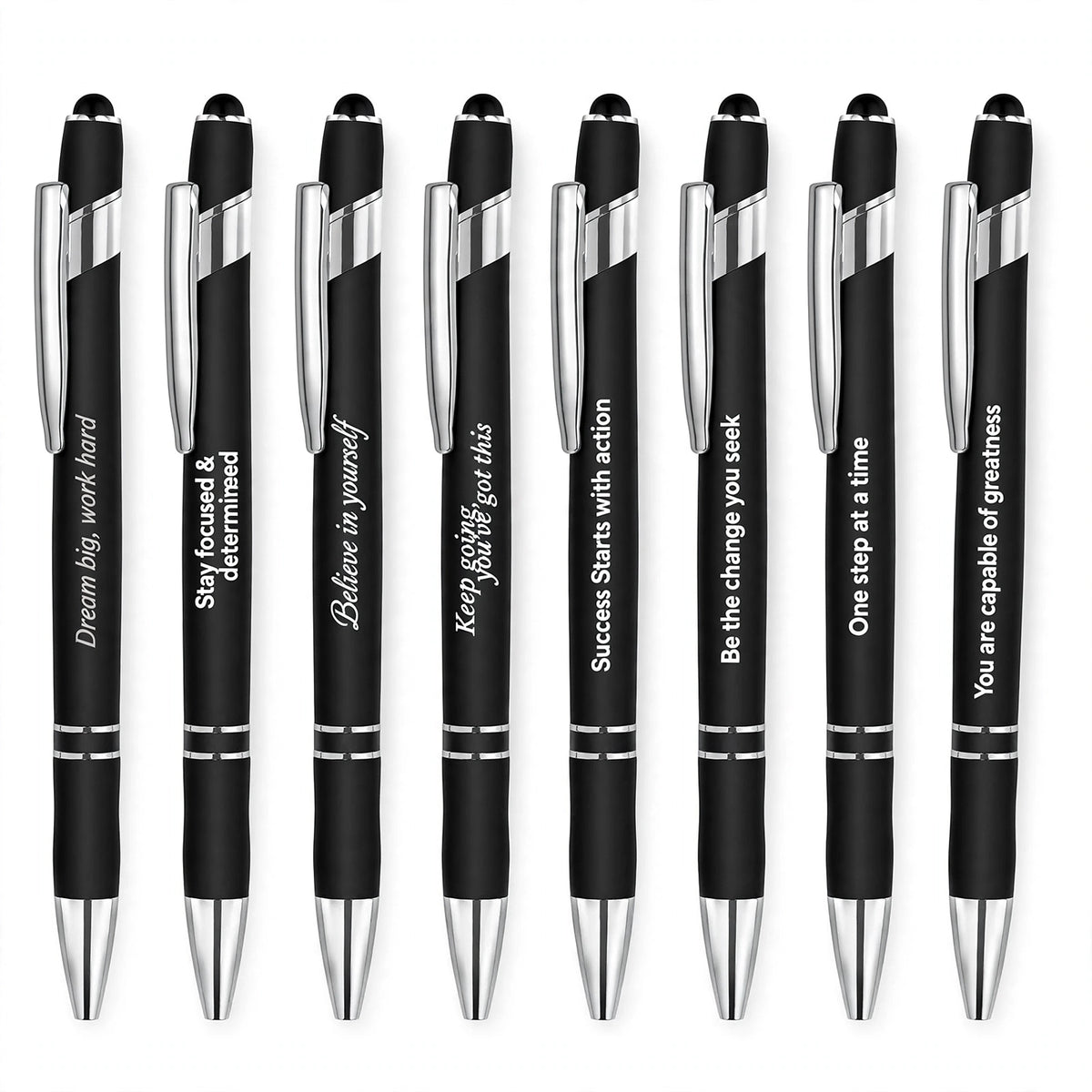 Personalized Metallic Pen – All Black with Gift Box | Custom Name & Logo Pakistan