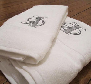 Design Your Own Custom Made Embroidery Bath Towel - Large
