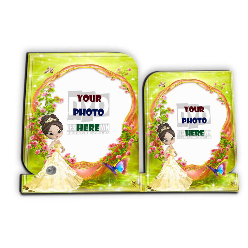 Custom Printed Wooden Photo Frame For Her