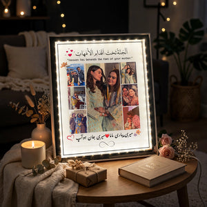 3 In 1 Magic Mirror Photo Frame LED Light IP Magic Mirror Photo Frame with led square
