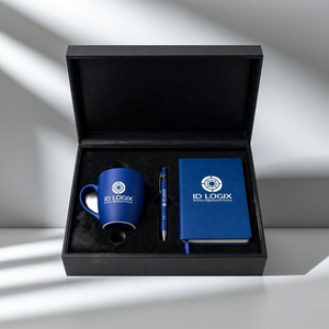 Customized Diary, Metal Pen & Mug Gift Set