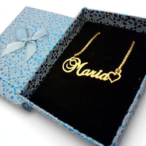 Personalized Name Necklace – Custom Engraved Jewelry | Gift for Her Pakistan
