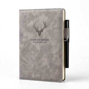 Personalized Leather Cover Diary with Gift Box – Custom Name & Logo | Gift Pakistan