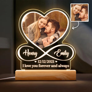 Personalized LED Table Frame