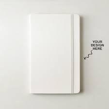 Name Logo Customized Diary Hard Card - White - With Gift Box