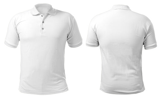 Custom White Polo T-Shirt For Men