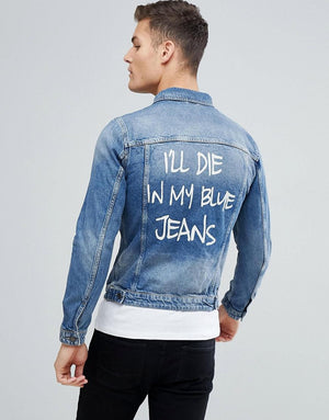 Customized Jackets For Men's And Women's (In Jeans)