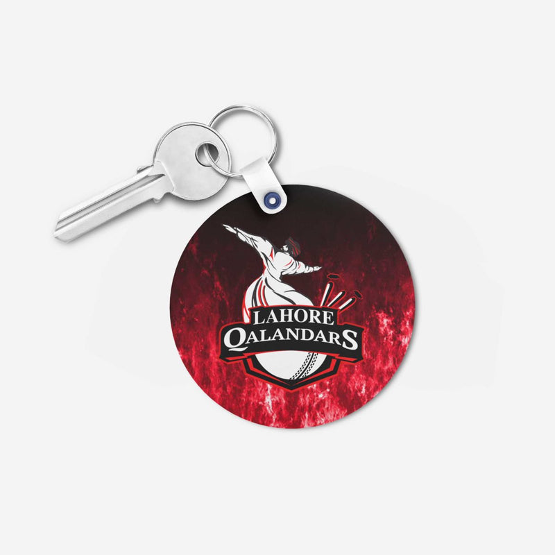 PSL 3 Lahore Qalandars Key Chain Round