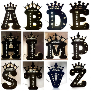 Design Your own Customized Name And Text LED Light Alphabet