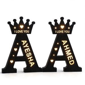 Design Your own Customized Name And Text LED Light Alphabet