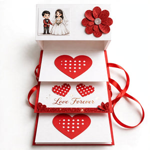 LOVE Explosion Box - Surprise Gift for Anniversary, Birthday &amp; Valentine's