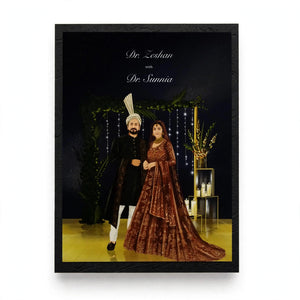 Design Your Own Custom Printed Wedding Cards With 3 Inners (5x7)