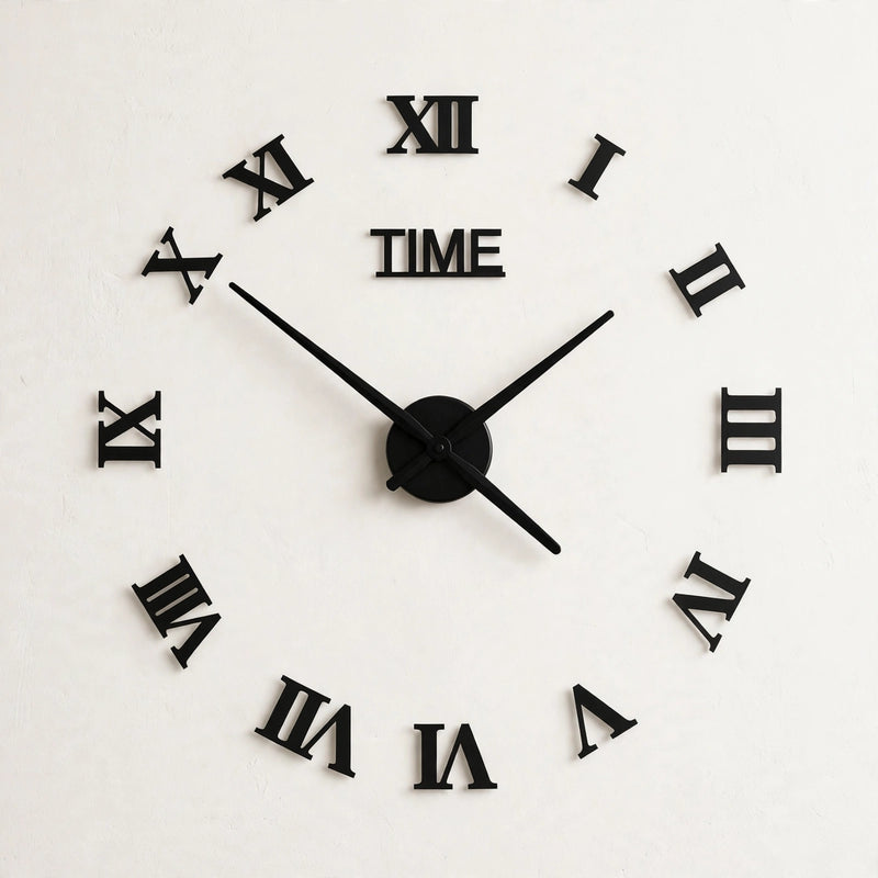 Classical 3D Wall Clock