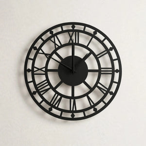 Roman Numerals 3D Acrylic Wall Clock – Elegant Home Decor | Pakistan