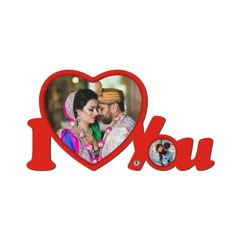 Customized I Love You MDF Wooden Table Frame For Couples