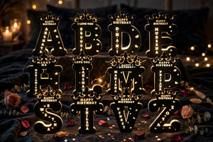 Design Your own Customized Name And Text LED Light Alphabet