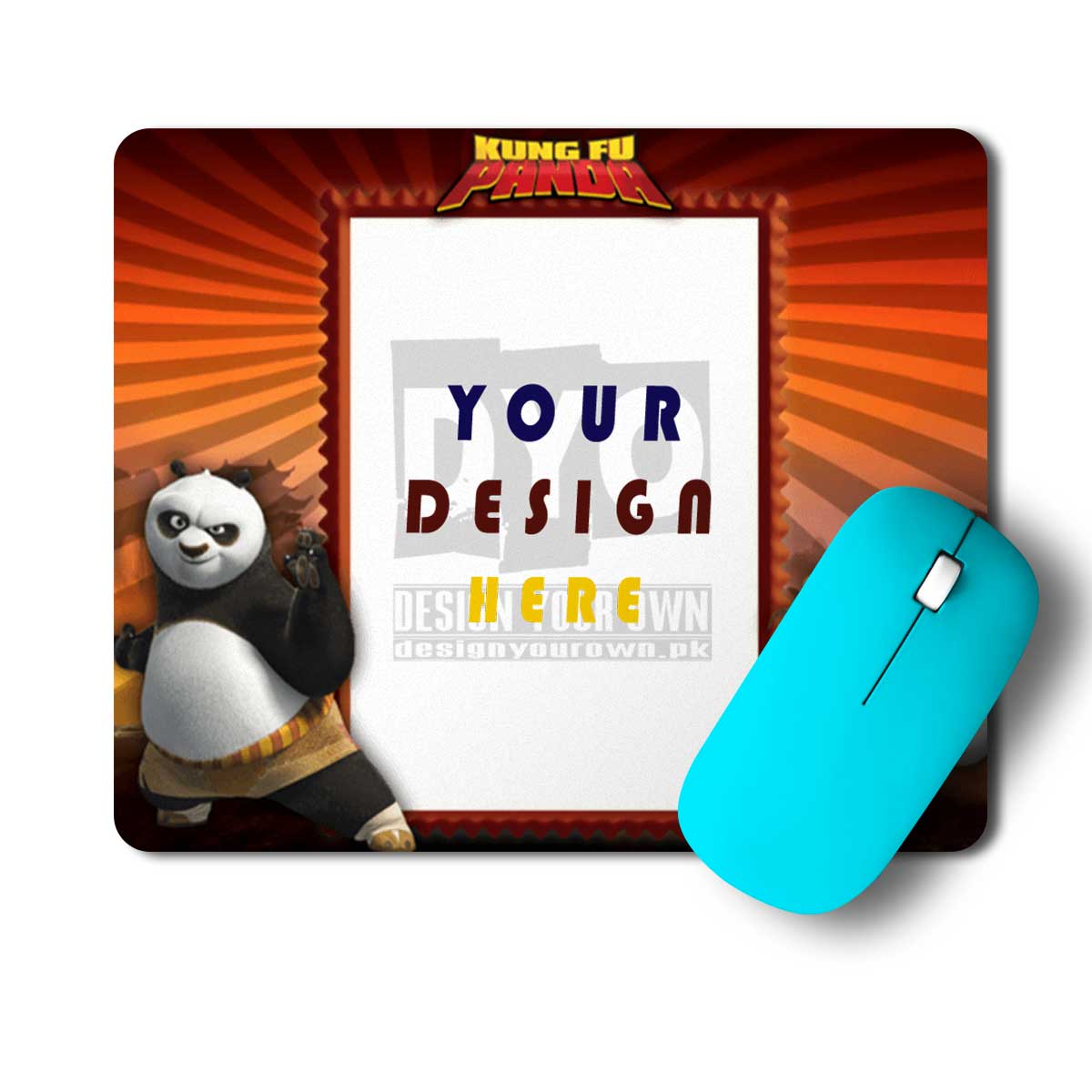 Poo the Panda Mouse pad