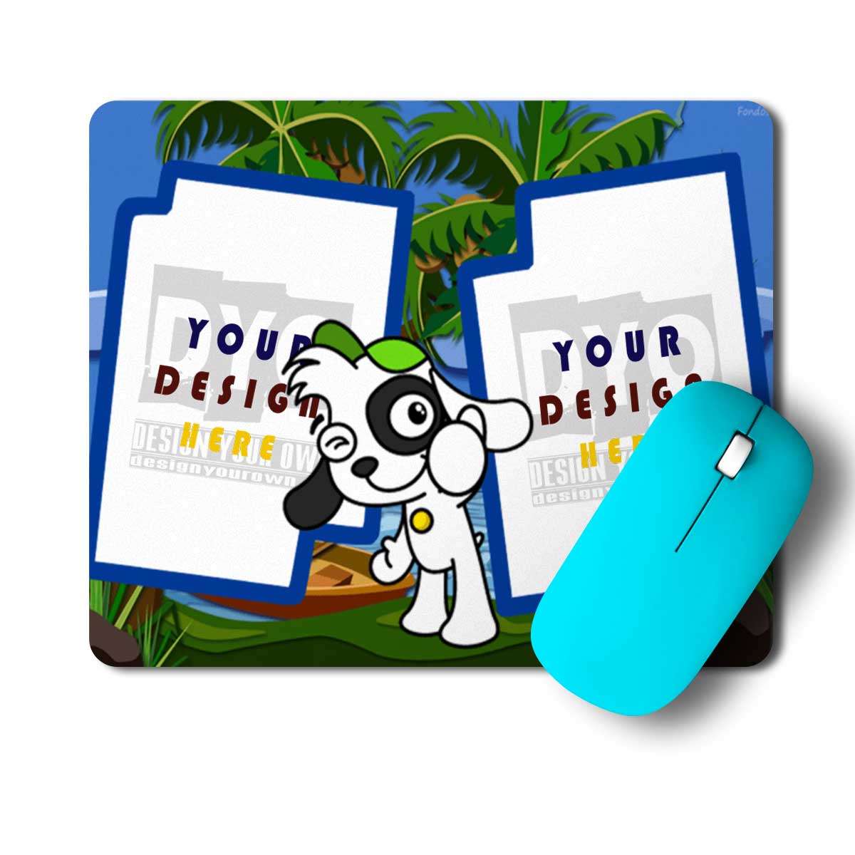 Cute Puppy Customized Mouse Pad