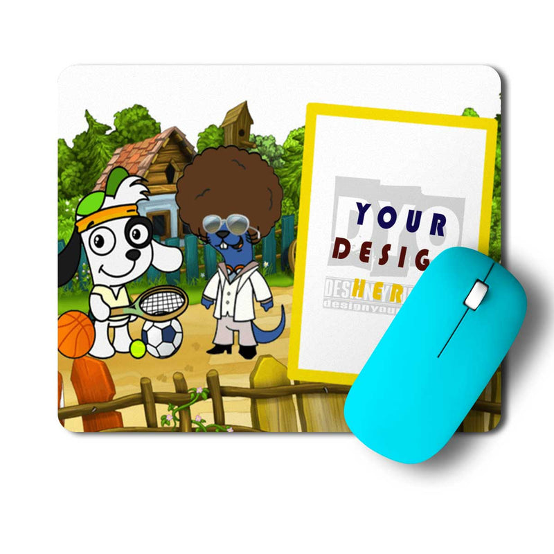 Cure Cartoon Mouse Pad