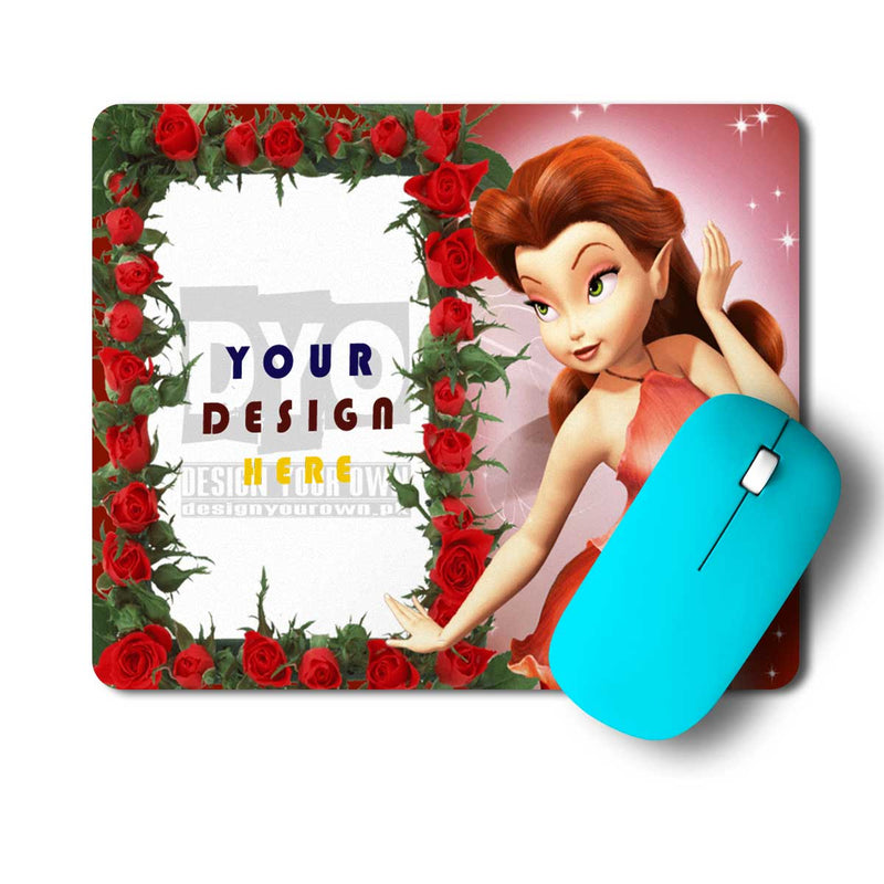 Rose Frame Design Your Own Mouse Pad