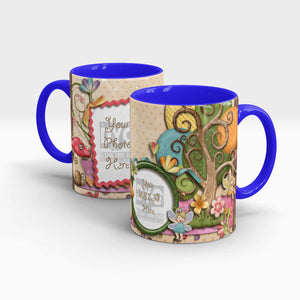 Fairy's Garden Custom Birthday Gift for Kids Mug