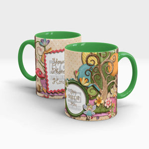 Fairy's Garden Custom Birthday Gift for Kids Mug